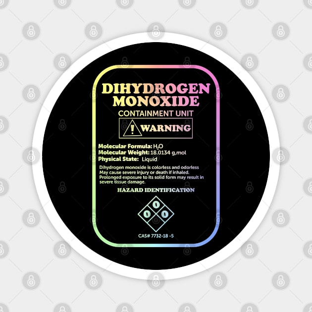 Dihydrogen Monoxide Magnet by ScienceCorner